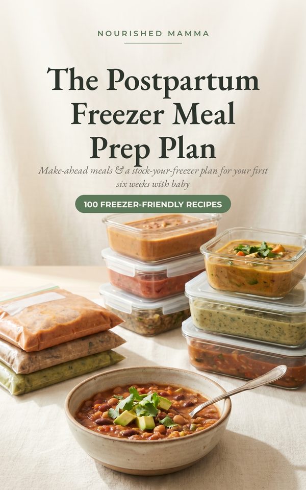 The Postpartum Freezer Meal Prep Plan — make-ahead freezer meals for the first six weeks